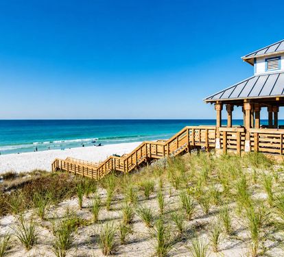 One of the Area's Largest Beach Access Points