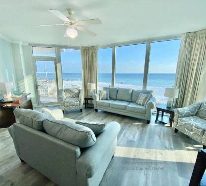 Living Room with a VIEW!