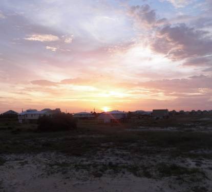 Enjoy the sunrise from the back deck with your morning coffee