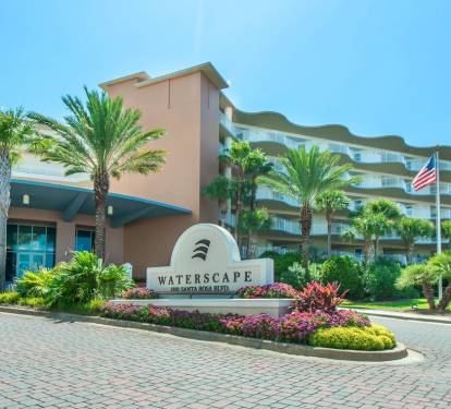 Waterscape Resort entrance