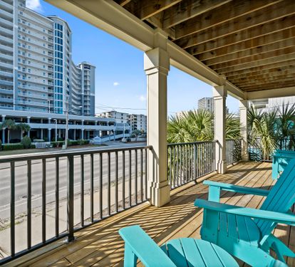 Downstairs Deck