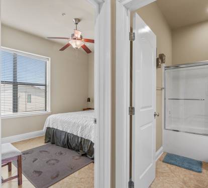 Guest Bedroom 1 & Shared Bathroom