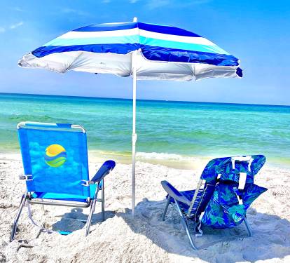 Set up the chairs anywhere you would like.
