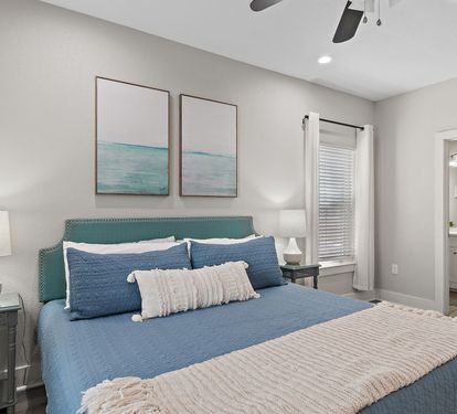 Bedroom # 1: King Suite (First Floor)