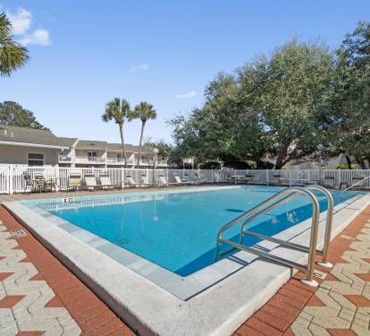 Pool in the common area