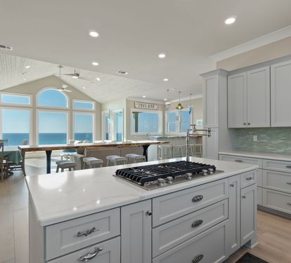 Kitchen With Gas Stove