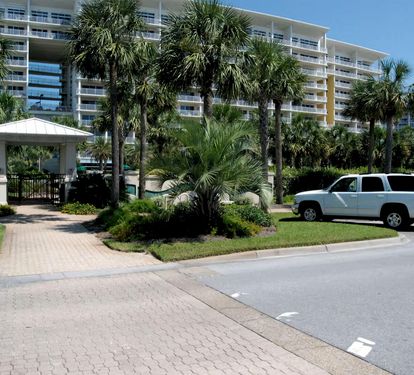 Restaurant Row runs right through the resort.