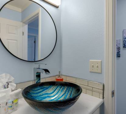 Master bathroom