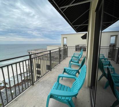 Large Balcony from living room