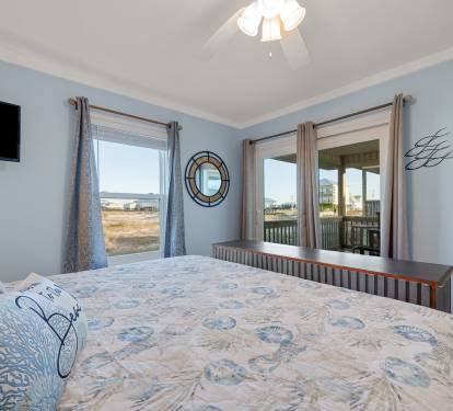 Mastter bed view