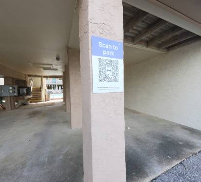 Parking QR Sign