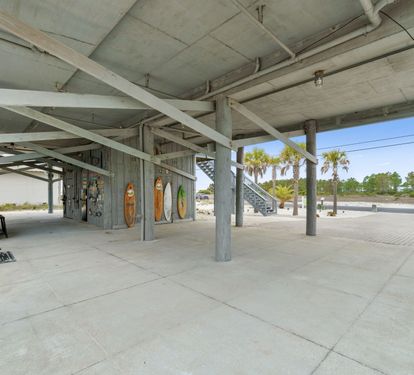 Hangout Area Under House