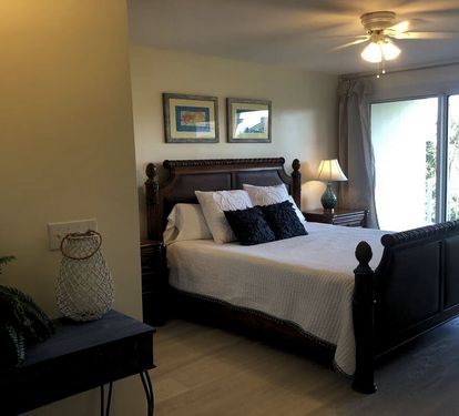 Master Bedroom Opening onto the Balcony