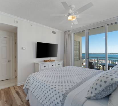 2nd King Bedroom En-Suite with Balcony
