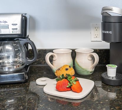 Mr. Coffee and Keurig coffee makers