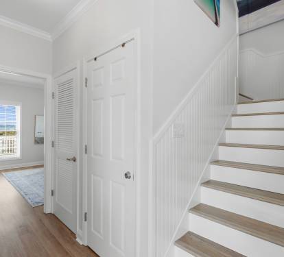 Stairs Leading To Top Floor
