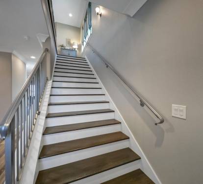 Welcome Upstairs where you'll find a King BDRM, Queen BDRM & Kids Room w/ 4 Beds