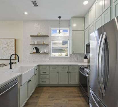 2nd Floor Fully Stocked Kitchen