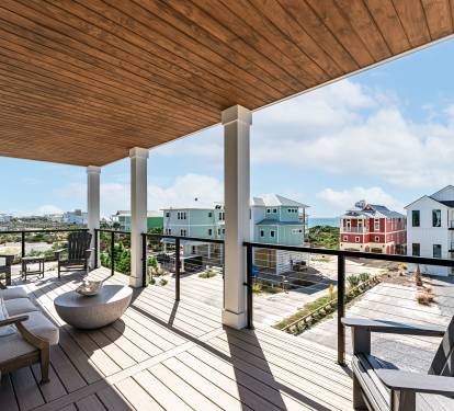 Gulf Side Balcony off Bedroom 1 & 2