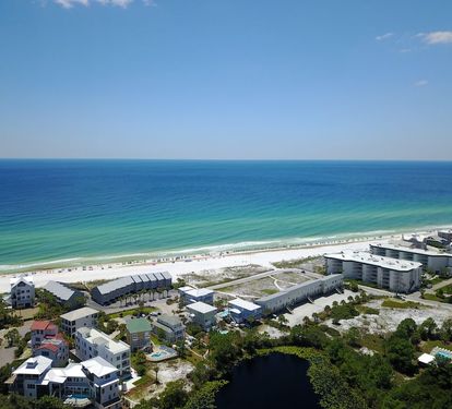 Aerial view showing proximity