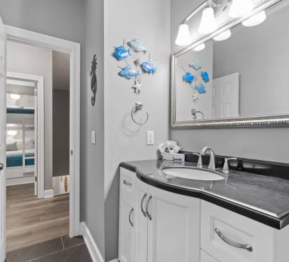 Shared Upstairs Bathroom