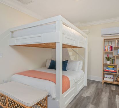 Queen over queen bunk beds