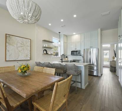 Dining Area and Kitchen