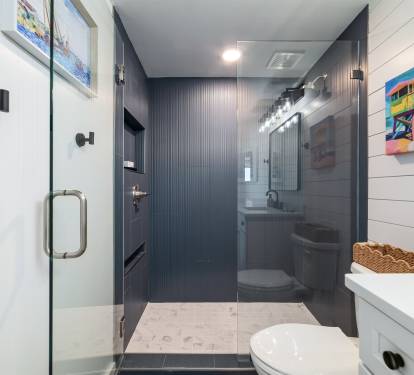 New Tiled Master Shower