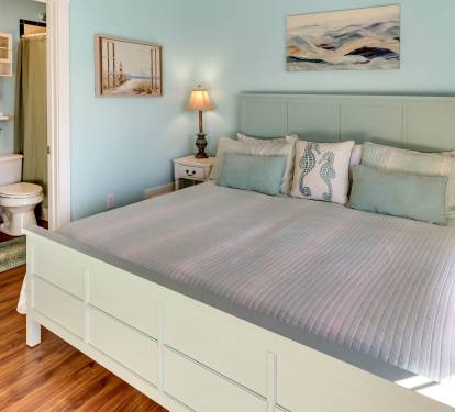 master bedroom with King bed