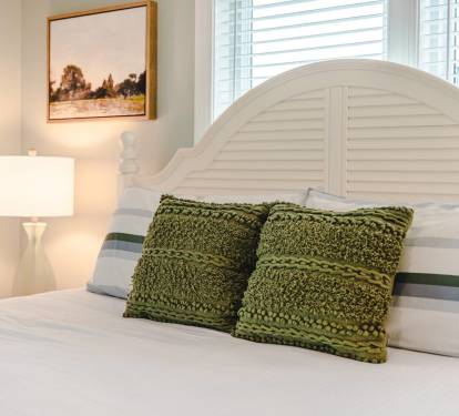 Enjoy Spacious Bedrooms with En Suite Bathrooms and Large Closets