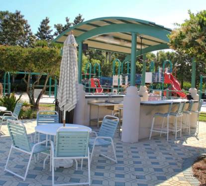 Community playground and snack bar