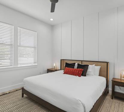 Bedroom # 2: King Suite (First Floor)
