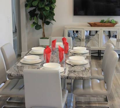 Main Dining: A cozy dining area designed for memorable meals around a 6-seater table