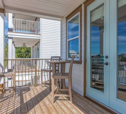 Spacious Balconies
