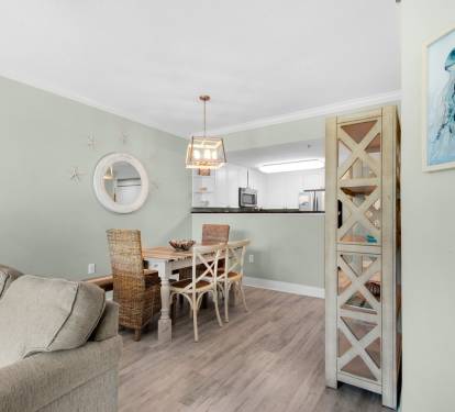 Dining area seating