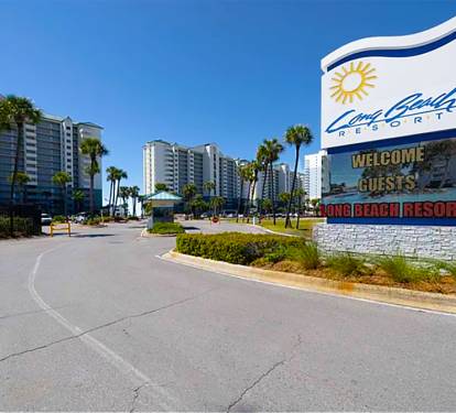 Long Beach Resort 24hr manned security entrance. 