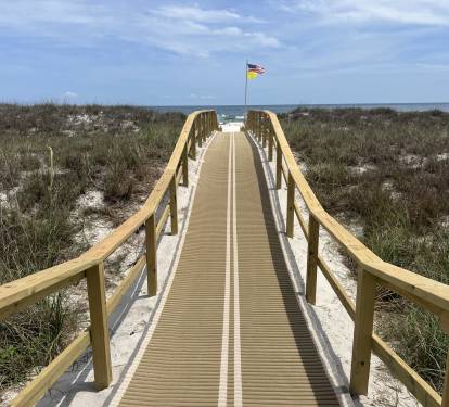 New Walkover! No more stairs!