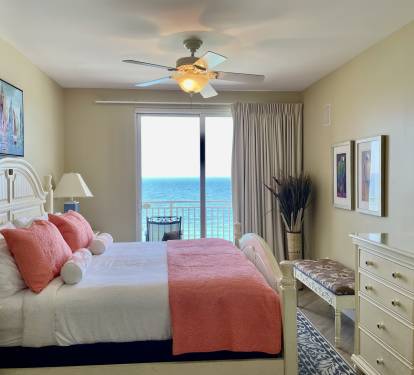 Gulf front King Bedroom Suite