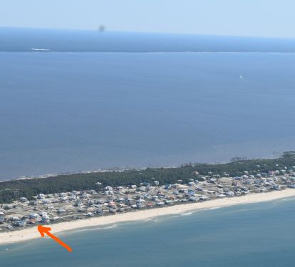 aereal view of The Blue Marlin