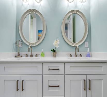 Queen Bathroom Double Vanity