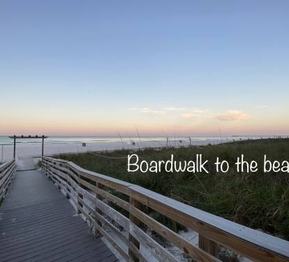 Boardwalk to the beach