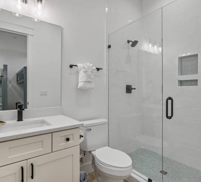 Bathroom # 3: Private Bathroom (first floor)
