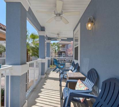 upstairs patio