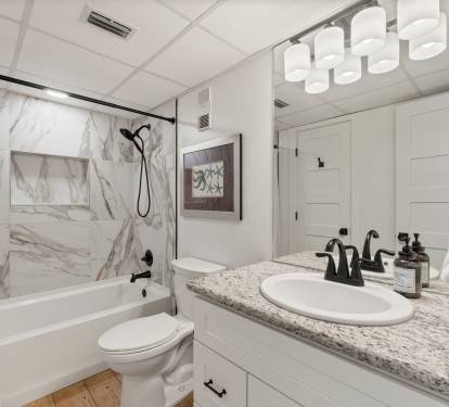 Guest Bath - Shower/Tub Combo