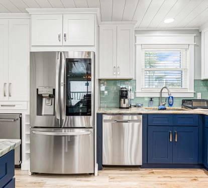 Fridge and Dishwasher