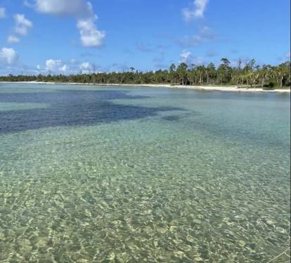 The bay at the State Park