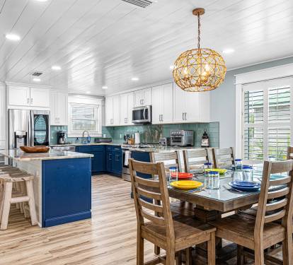 Kitchen and Dining Area