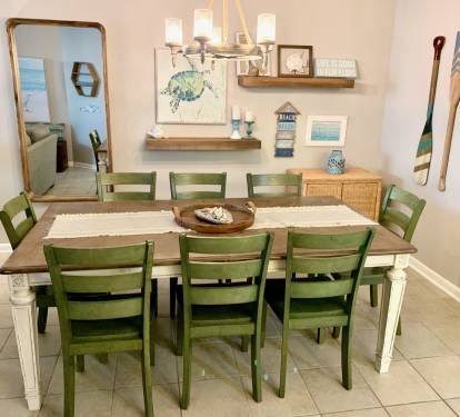 Seating for 8