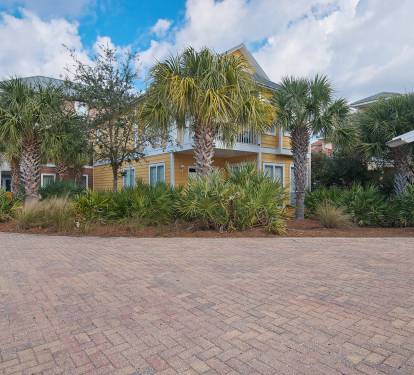 Sand n Sea Cottage is the first home on the right as you enter the community!