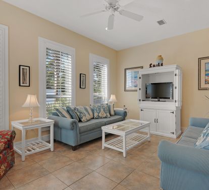 Large Flat screen tv in Living room
